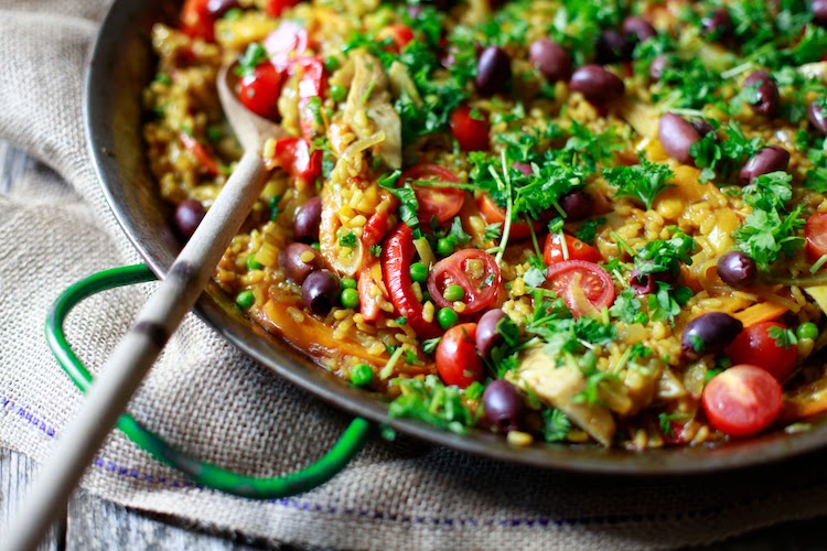 vegetable paella ottolenghi